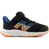 New Balance Kids’ Fresh Foam Arishi V4 Bungee(Black/Blaze Orange/Blue Agate)