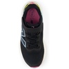 New Balance Kids’ Fresh Foam Arishi V4 Bungee(Black/Real Pink/Chrome Blue)
