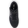 New Balance Kids’ Fresh Foam Arishi V4 Bungee(Black/White/Silver Metallic)