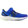 New Balance Kids’ Fresh Foam Arishi V4 Bungee(Blue Oasis/Black/Bleached Lime Glo)