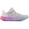 New Balance Kids’ Fresh Foam Arishi V4 Bungee(Grey Matter/Mid Century Pink/Lilac Glo)
