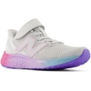 New Balance Kids’ Fresh Foam Arishi V4 Bungee(Grey Matter/Mid Century Pink/Lilac Glo)