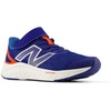 New Balance Kids’ Fresh Foam Arishi V4 Bungee(Inkwell/Neo Flame/Silver Metallic)