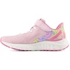 New Balance Kids’ Fresh Foam Arishi V4 Bungee(Light Raspberry/Real Pink)