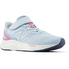 New Balance Kids’ Fresh Foam Arishi V4 Bungee(Quarry Blue/Real Pink/Chrome Blue)