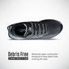 New Balance Men’s Cremorne Composite Toe Work Shoes – Fresh Foam(Black/Grey)
