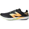 New Balance Unisex Adult FuelCell Xc7 V5 Cross Trainer Shoes(Black/Bleached Lime Glo 2)