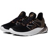 New Balance Women’s Fresh Foam Roav V2 Sneaker(Black/White/Copper Metallic)