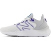 New Balance Women’s Fresh Foam Roav V2 Sneaker(White/Light Aluminum/Infinity Blue)