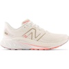 New Balance Womens Fresh Foam X 860 V13(White/Light Gold Metallic/Grapefruit)