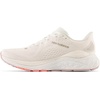 New Balance Womens Fresh Foam X 860 V13(White/Light Gold Metallic/Grapefruit)
