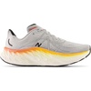 New Balance mens Fresh Foam X More V4(Aluminum Grey/Neon Dragonfly/Hot Marigold)