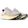 New Balance mens Fresh Foam X More V4(Aluminum Grey/Neon Dragonfly/Hot Marigold)
