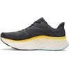 New Balance mens Fresh Foam X More V4(Black/Coastal Blue/Ginger Lemon)