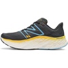 New Balance mens Fresh Foam X More V4(Black/Coastal Blue/Ginger Lemon)