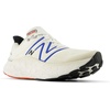 New Balance mens Fresh Foam X More V4(Sea Salt/Blue Oasis/Black)