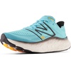 New Balance mens Fresh Foam X More V4(Summer Aqua/Black/Hot Marigold)
