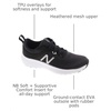 New Balance womens 548 V1(Black/Light Silver Metallic)
