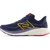 New Balance womens Fresh Foam X Hierro V7 Gore-tex(Nb Navy/Ginger Lemon/Neo Flame)