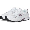 New Balance Boys’ Sneakers(White/Dark Ice Wine)
