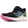 New Balance Kids’ Fresh Foam Arishi V4 Bungee(Black/Real Pink/Chrome Blue)