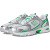 Silver Metallic/Green Apple