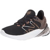 New Balance Women’s Fresh Foam Roav V2 Sneaker(Black/White/Copper Metallic)
