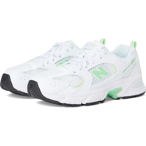 New Balance Boys’ Sneakers(White/Melon Water)