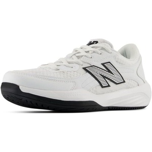 New Balance Kid’s 696v7 Tennis Shoe (Big Kid)(Nb 103 White/Black)