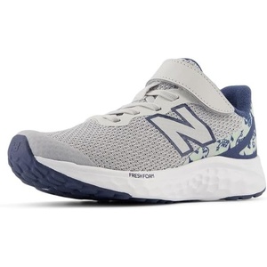 New Balance Kids’ Fresh Foam Arishi V4 Bungee(Grey Matter/Vintage Indigo/Melon Water)