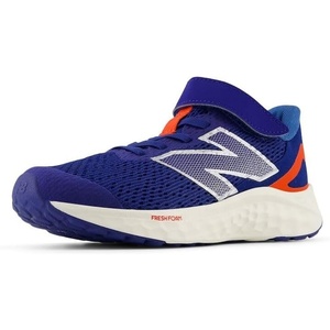 New Balance Kids’ Fresh Foam Arishi V4 Bungee(Inkwell/Neo Flame/Silver Metallic)