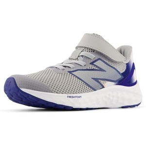 New Balance Kids’ Fresh Foam Arishi V4 Bungee(Raincloud/Inkwell/True Red)