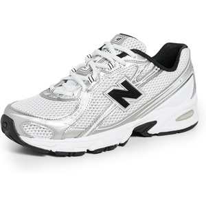 New Balance Men’s MC996 Lightweight Tennis Shoe(White/Metallic Silver)