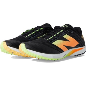 New Balance Unisex Adult FuelCell Xc7 V5 Cross Trainer Shoes(Black/Bleached Lime Glo 2)