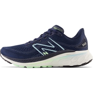 New Balance Womens Fresh Foam X 860 V13(Nb Navy/Bleach Blue/Green Aura)