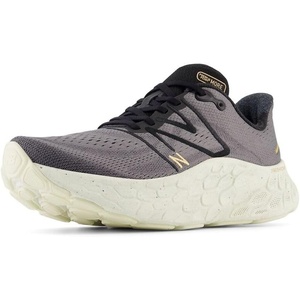 New Balance mens Fresh Foam X More V4(Black/Castlerock/Turtledove)