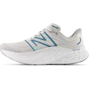 New Balance mens Fresh Foam X More V4(Light Aluminum/Dark Moonstone)