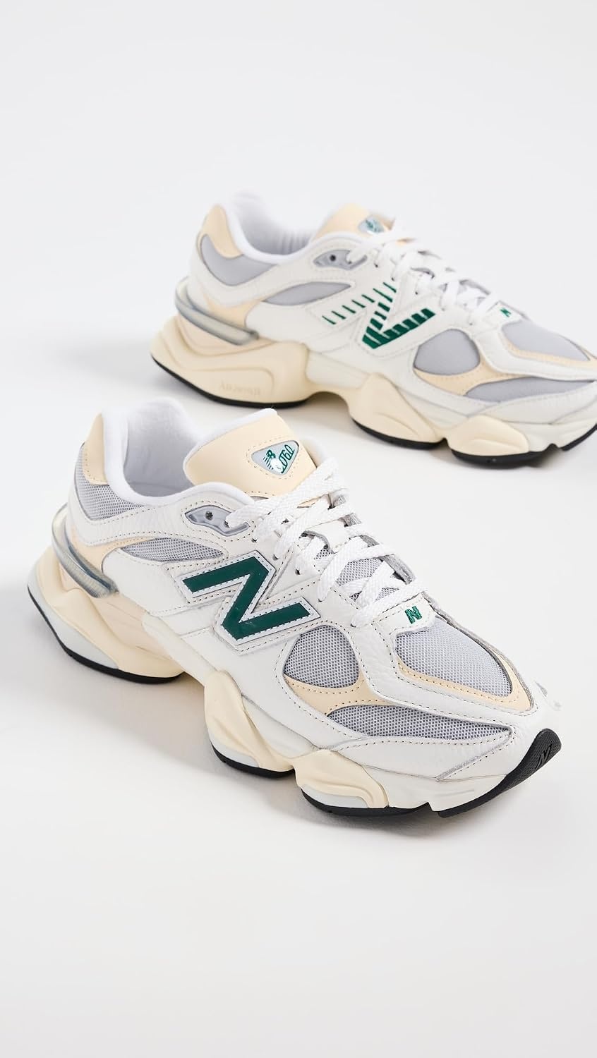 image:imageNew Balance Mens 9060 SneakersWhiteGreen