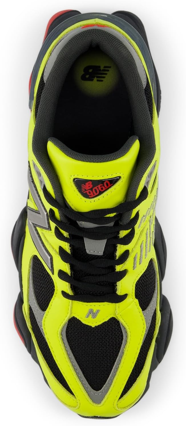 image:imageNew Balance Mens 9060 SneakersYellowGreyBlackyellow