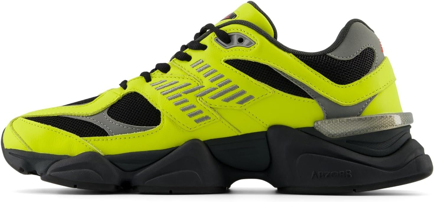 image:imageNew Balance Mens 9060 SneakersYellowGreyBlackyellow