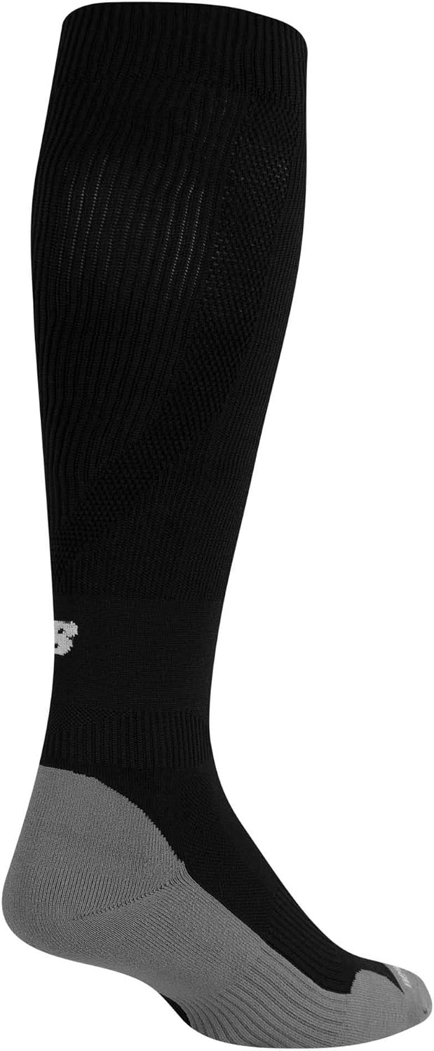 image:imageNew Balance Mens Over the Calf Baseball Socks L Black