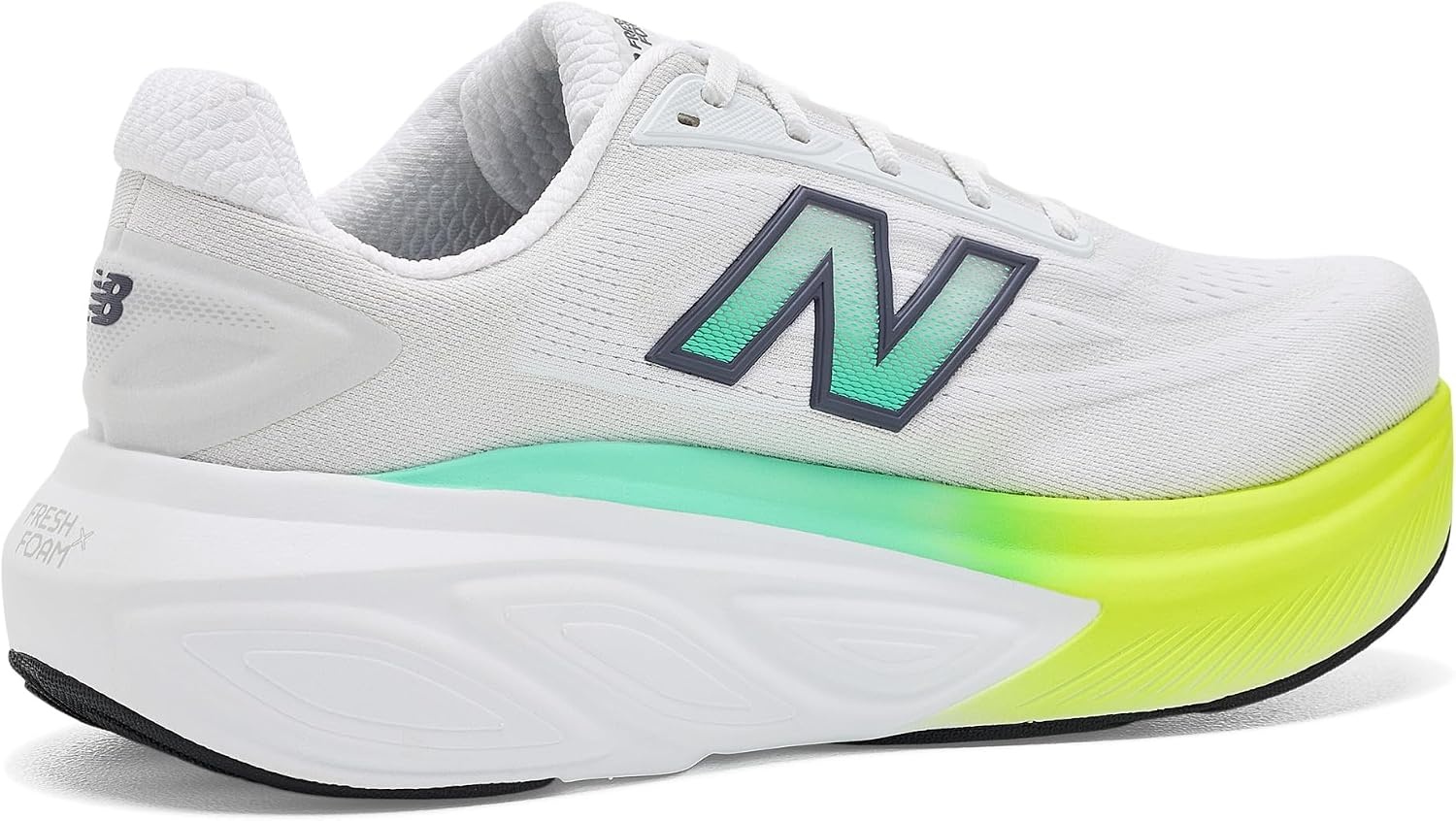 image:imageNew Balance Womens Fresh Foam X More v6 Running Shoe WhiteBright Mint 9