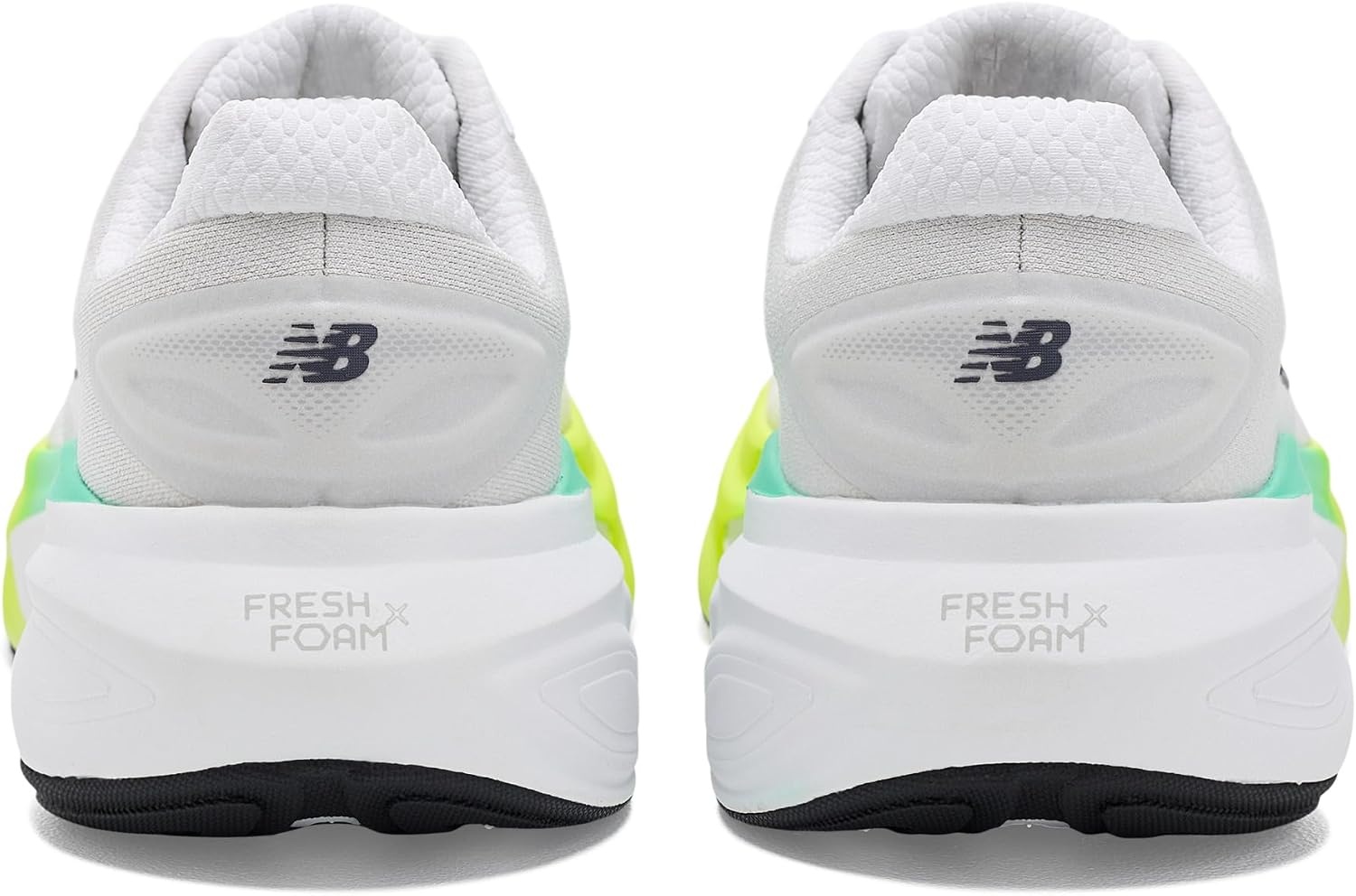 image:imageNew Balance Womens Fresh Foam X More v6 Running Shoe WhiteBright Mint 9