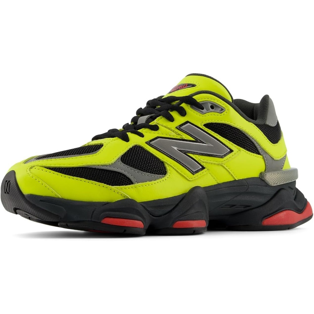 image:imageNew Balance Mens 9060 SneakersYellowGreyBlackyellow