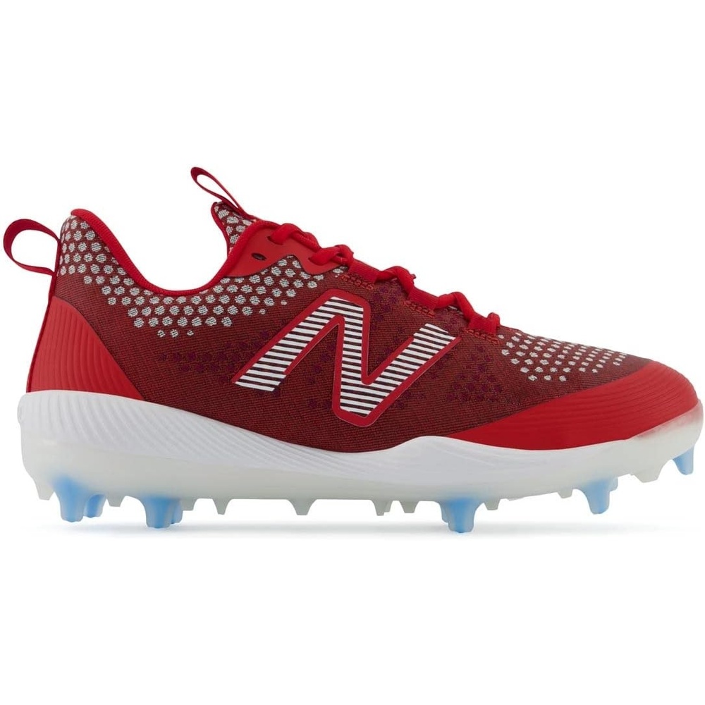 image:imageNew Balance Mens COMPv3 TPU Baseball Cleats Red