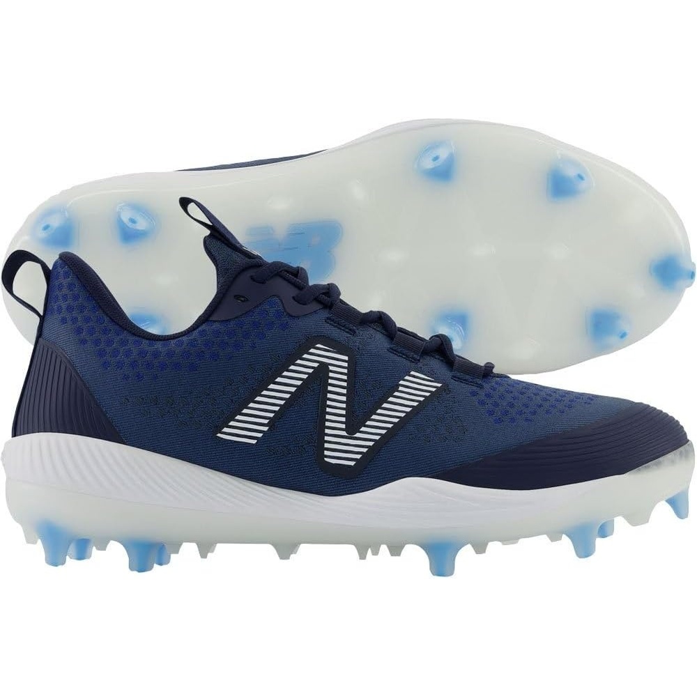 image:imageNew Balance Mens Fuelcell Comp V3 Baseball Shoe Team NavyWhite 165 Women15 Men US