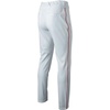 New Balance Men’s Adversary 2.0 Piped Tapered Baseball Pant White/Red XL