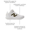 New Balance Men’s Ohtani 1 Baseball Turf Shoes White/Gold Medium 12