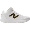 New Balance Men’s Ohtani 1 Baseball Turf Shoes White/Gold Medium 12