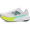 New Balance Women’s Fresh Foam X More v6 Running Shoe, White/Bright Mint, 9